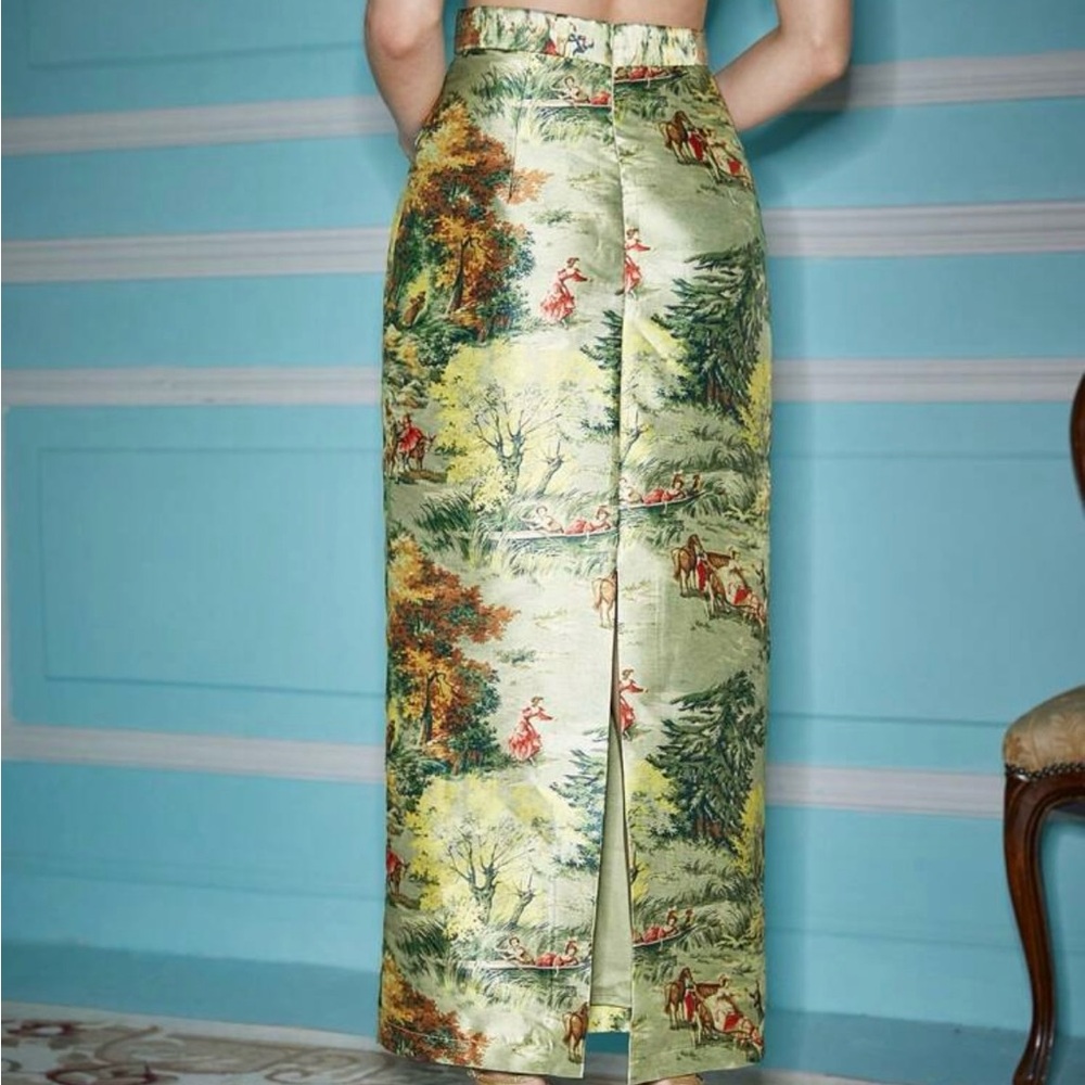 Alice McCall Multicolor Scenic Print Skirt - Picture 2 of 9